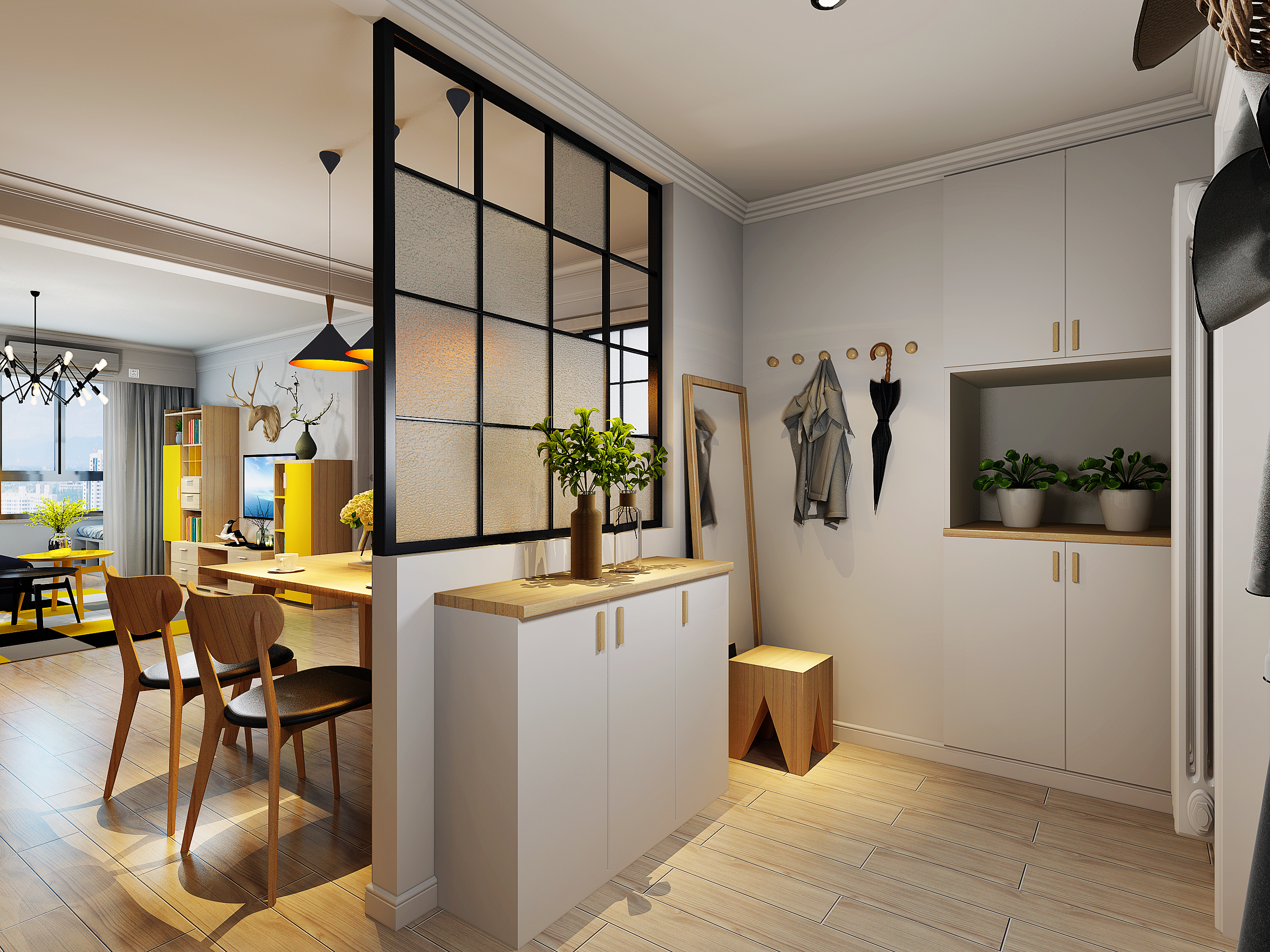 别一说隔断就只想到墙，这些隔断设计会更实用，还时尚又美观！