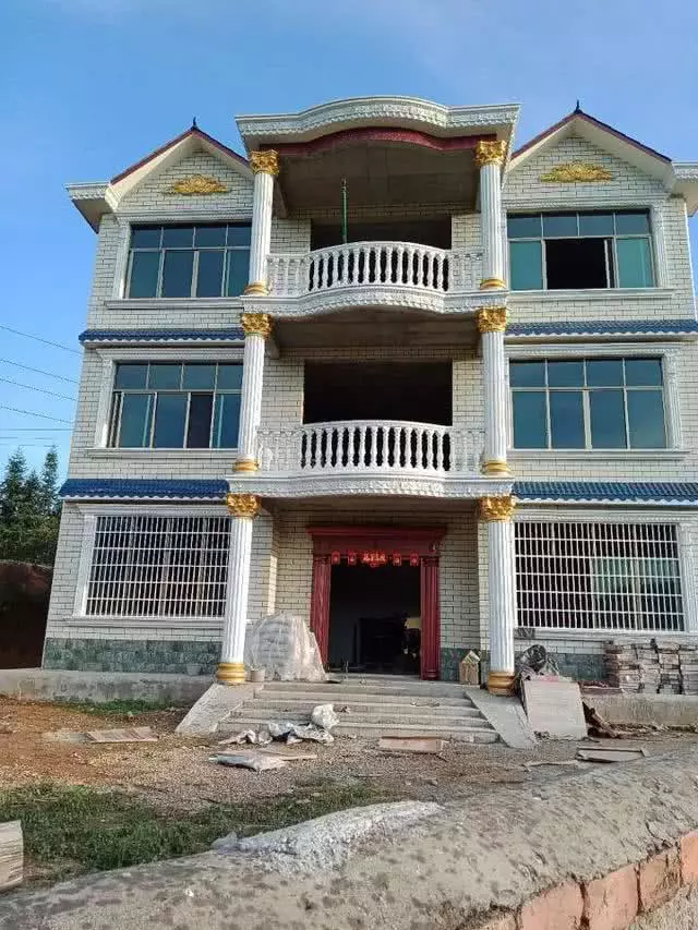 8栋实拍农村别墅，第二栋霸气，有钱人都喜欢建第6栋？