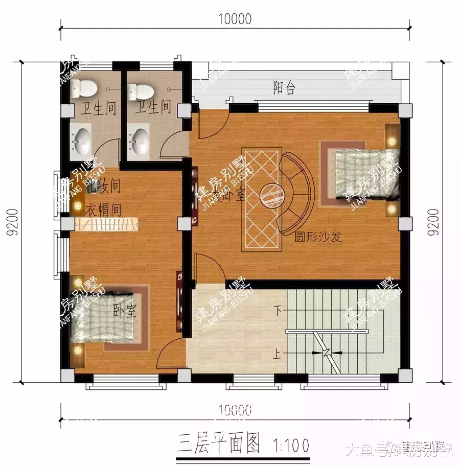 小户型的四层农村自建房，第一栋带商铺，住第二栋生活很小资