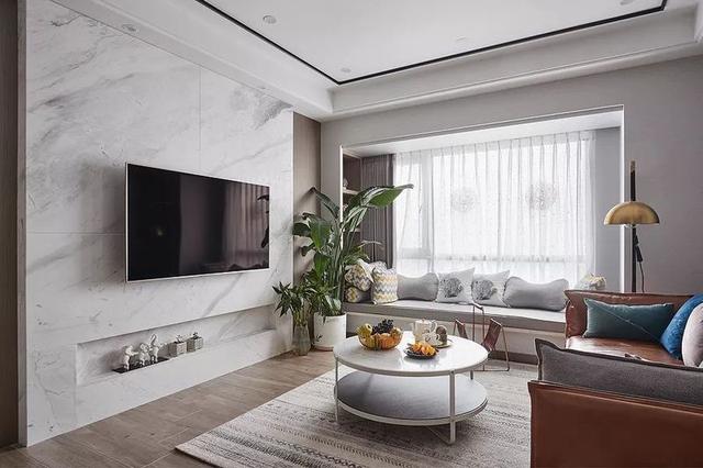 101平米北欧风格三居，优雅高贵的莫兰迪色太令人惊艳了！