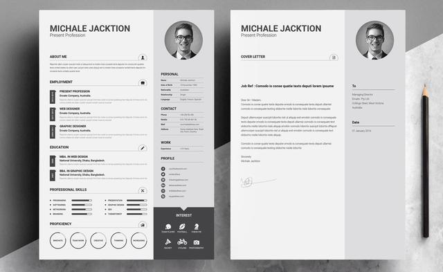 简历设计欣赏！有条不紊