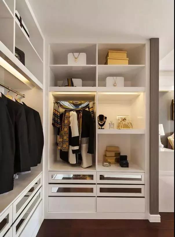 谁说衣帽间没什么好设计的？别人家的衣帽间让你羡慕不已！