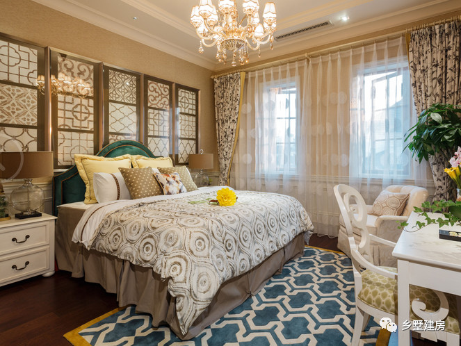 农村中式别墅，耐看不衰，经典不媚俗，给人以美的感受！