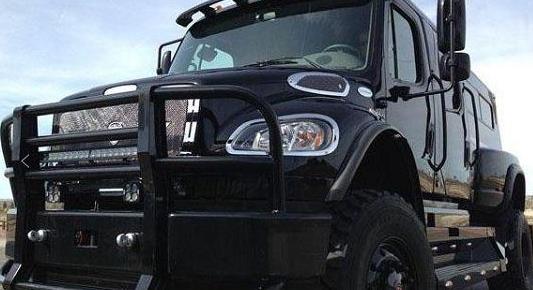 李晨的“巨无霸”全球仅3辆！一脚下去2包中华没了，奥尼尔有1辆