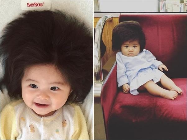 日本超萌1岁炸毛“海胆头”宝宝, 靠秀发拿下洗发水最新代言