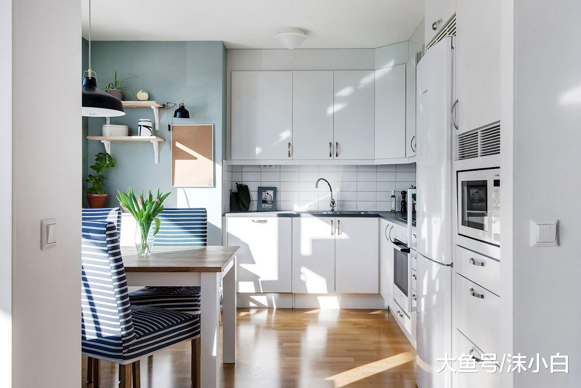 没忍住！买下57平小户型，大阳台都比不了小餐厅！忒好看了