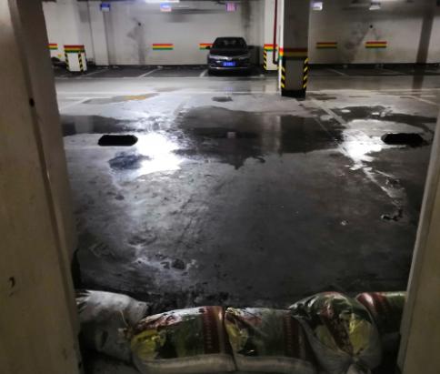 重庆和泓四季车库长年积水恶臭难闻