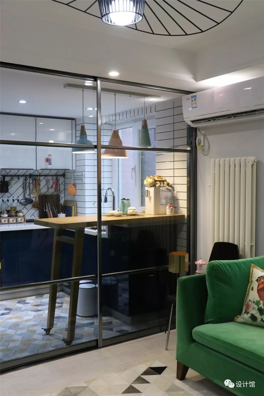 128㎡简约复式，就因阳台改成滑滑梯，邻家孩子来了都不肯走了