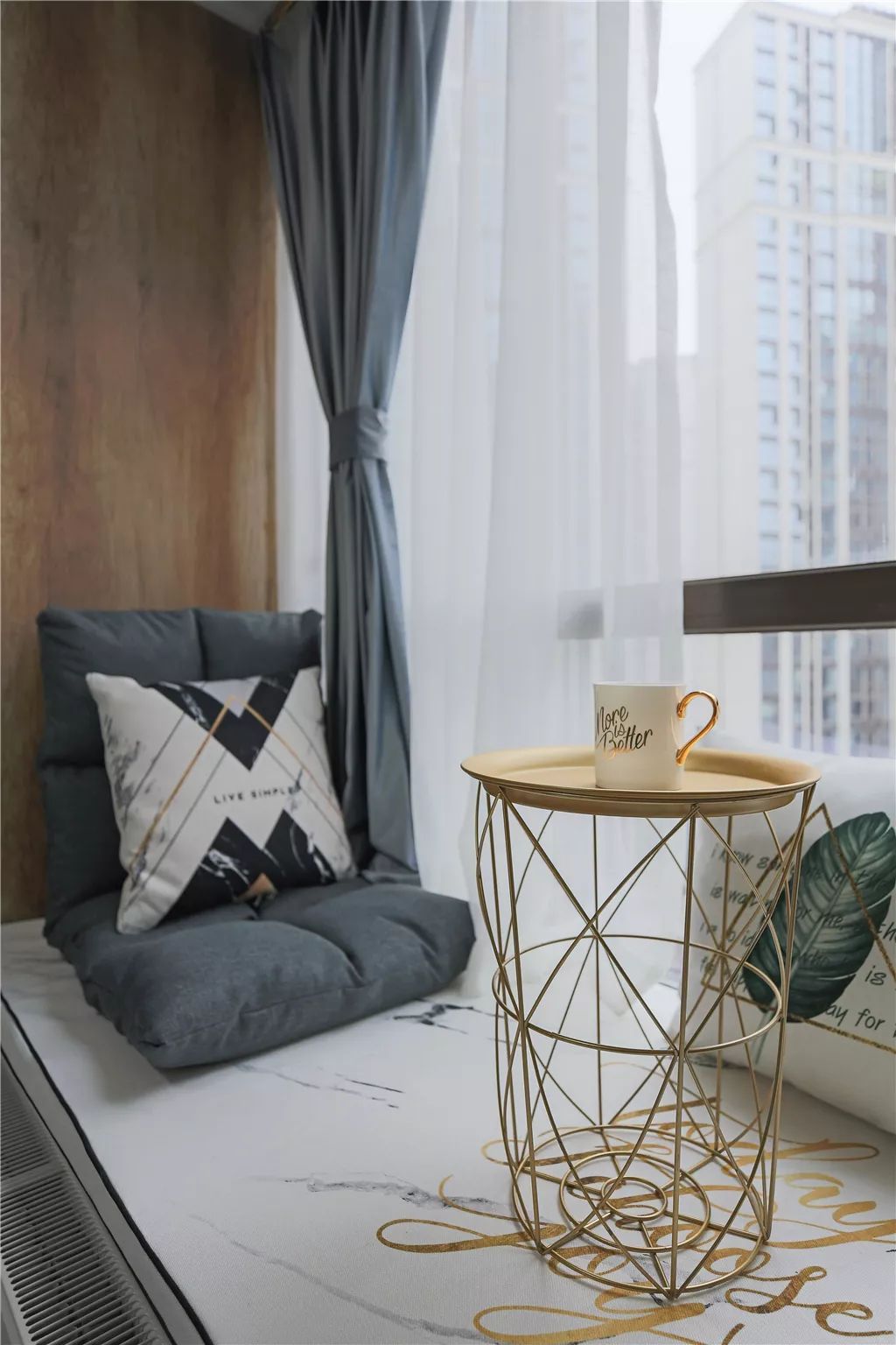 98㎡北欧轻奢，极简风要档次感，这样搭配很自然！