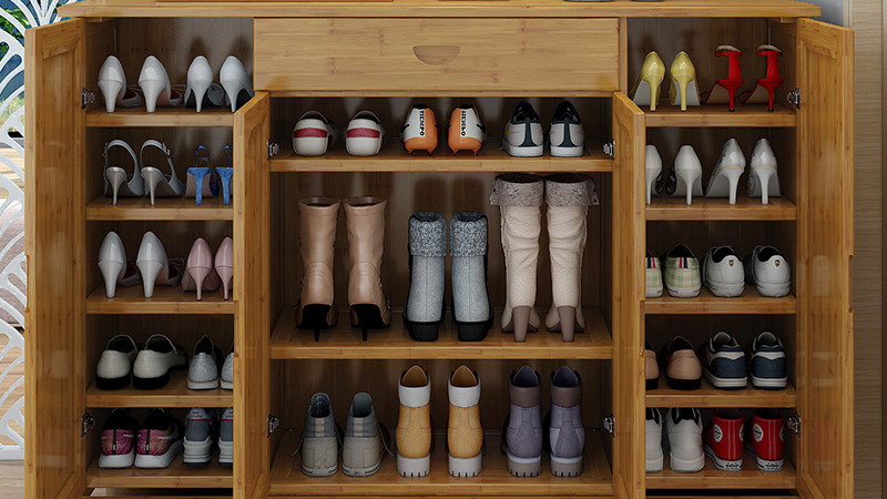 等我买房了，门口不做鞋柜，学这样收纳鞋子，整洁不占地，还省钱