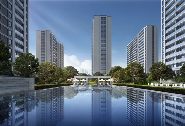 从南方到北方，绿城的碧蓝泳池澄澈依旧