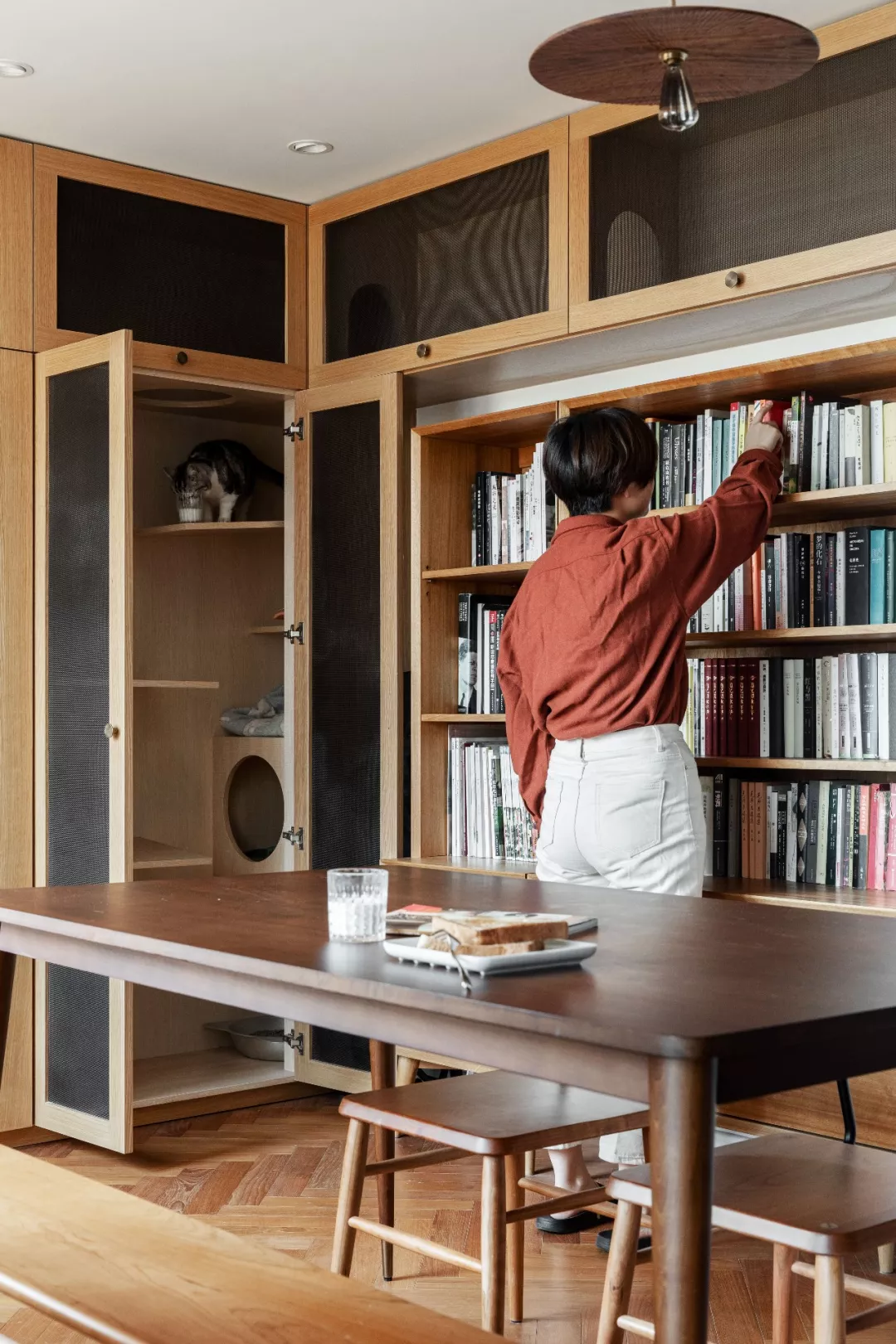 53㎡原木风，卫生间三分离，“复合式空间”设计超赞！