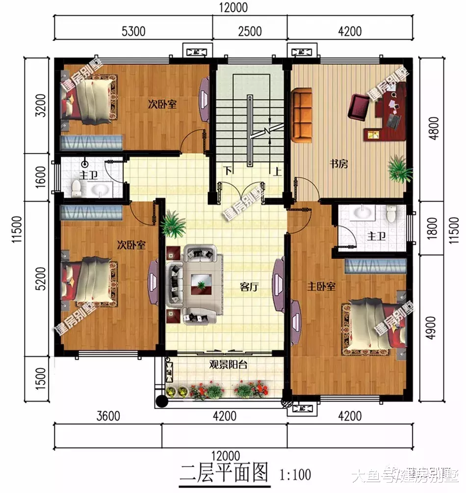 2栋面宽12米的农村自建房，江西、湖南和广东等地都建了很多