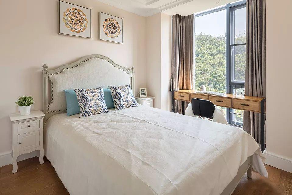 美式公寓装修设计，柔美的配色低奢又温馨！