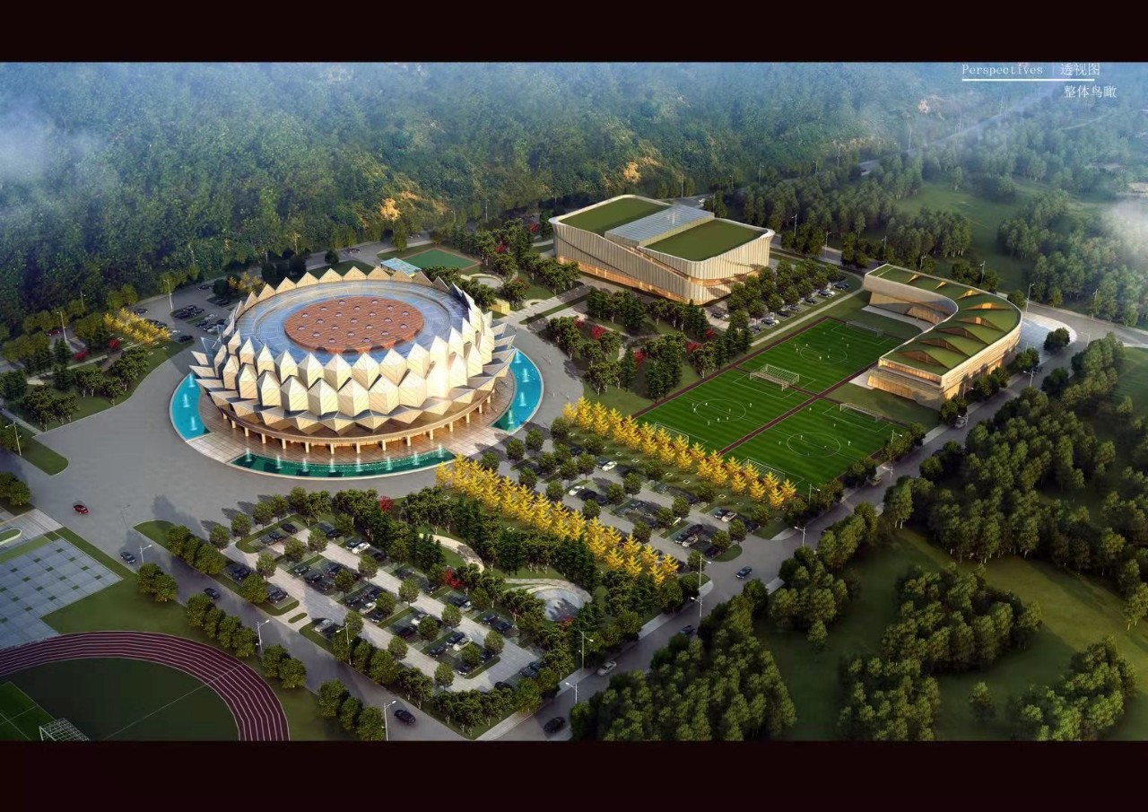 好消息！连云港海州体育馆主馆开工建设，效果图曝光！