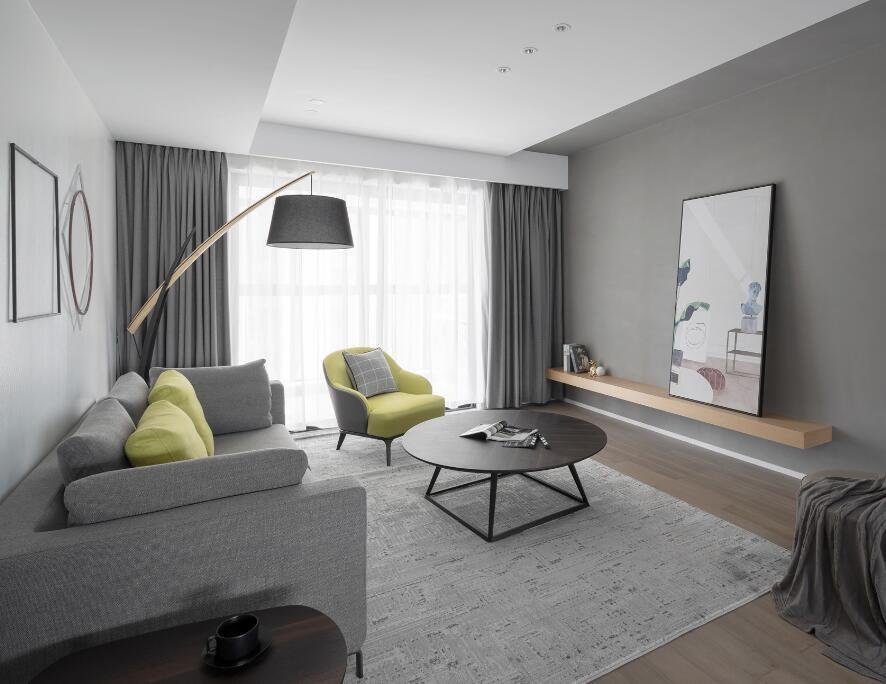 成都都市北欧风装修 融入了一些都市的生活情怀 简约舒适温馨