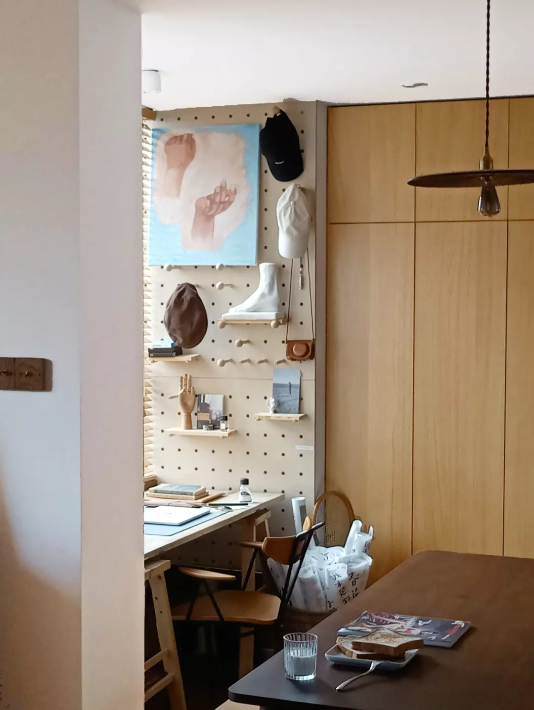 53㎡原木风，卫生间三分离，“复合式空间”设计超赞！