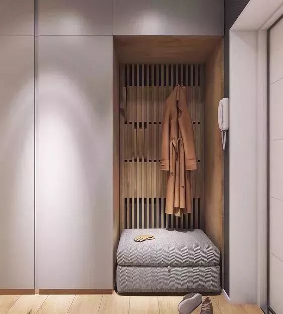 隐藏式玄关设计，干净又整齐，有里也有面儿！