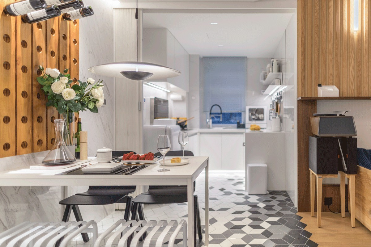 成都小户型装修效果图 简洁布局营造自由舒适的氛围