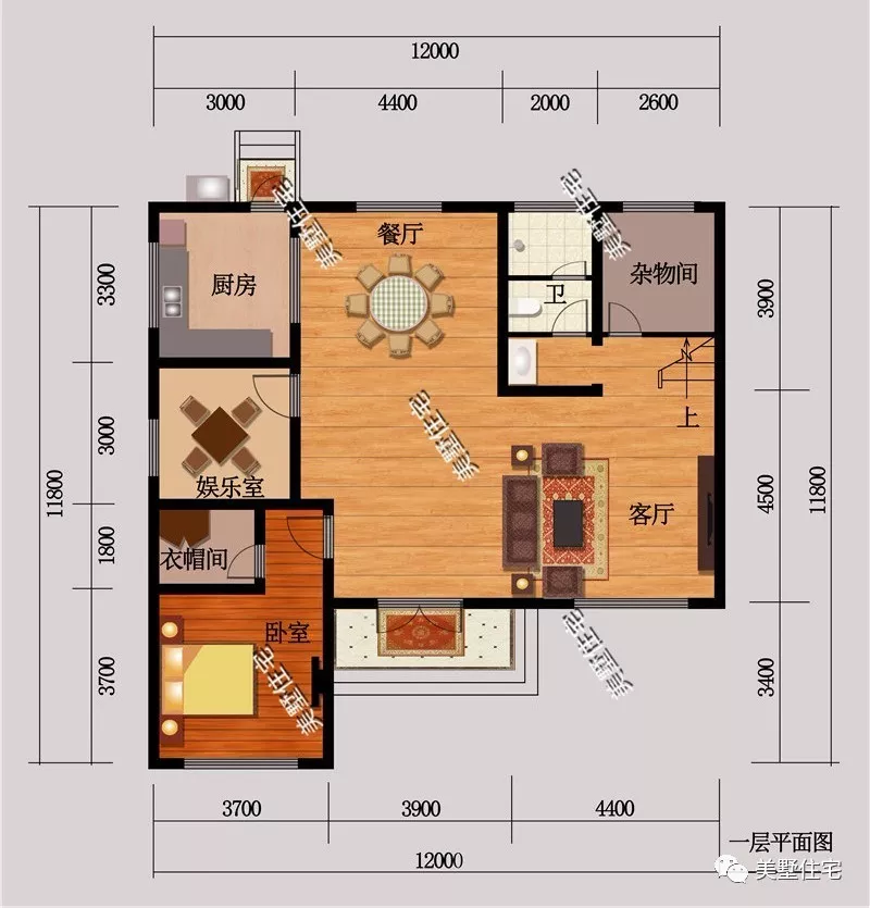 8款面宽12米的农村别墅户型，看过的人都忍不住收藏了，赞！