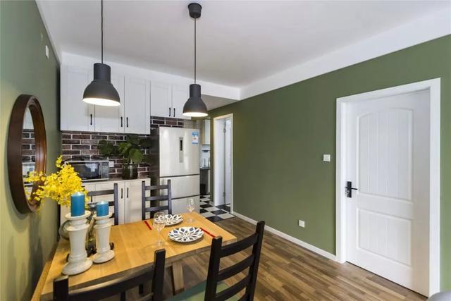 80㎡混搭风，是爸妈亲手布置，玄关真是太漂亮了！