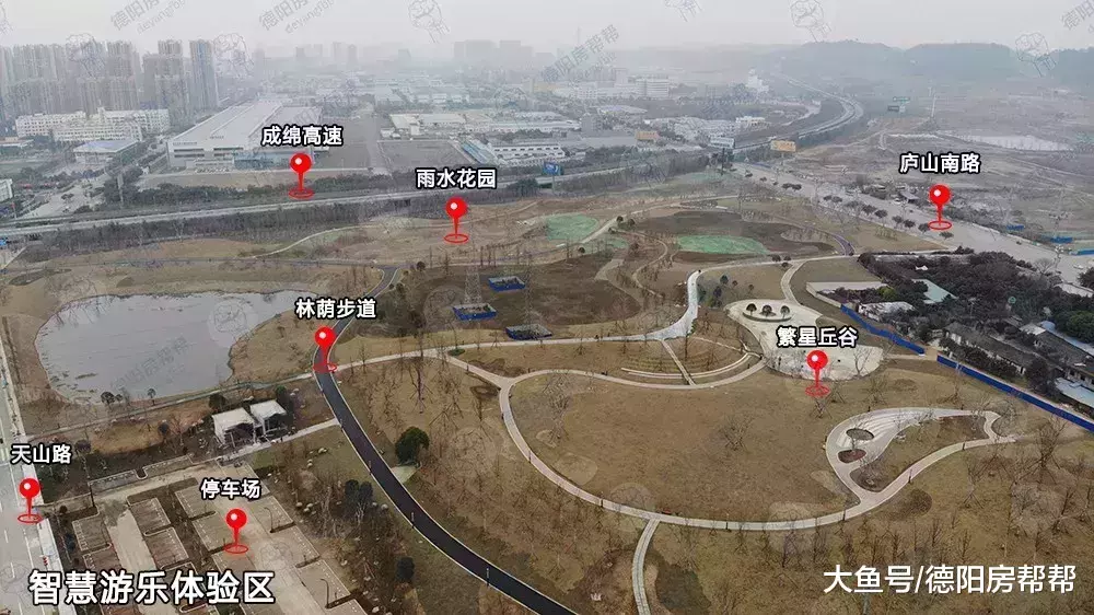 好嗨喲！德陽柳梢堰濕地公園2月1日開放，打卡圣地德陽人必去