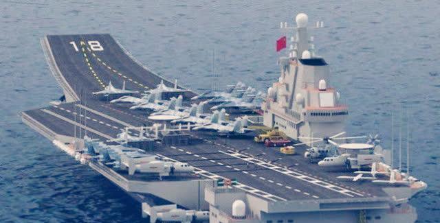 中美航母首次直接对抗，美航母突然掉头狂奔，海军官兵：真解气