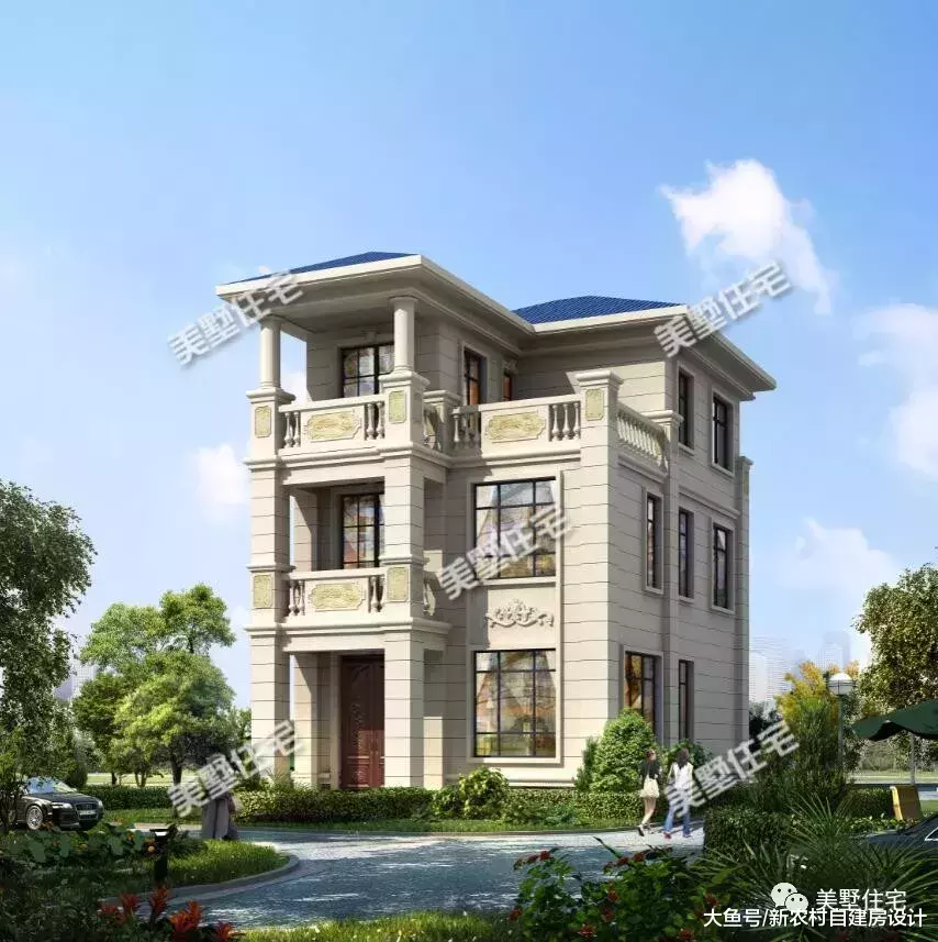 占地79平三层农村别墅，重新定义空间，小面积实现大惊喜