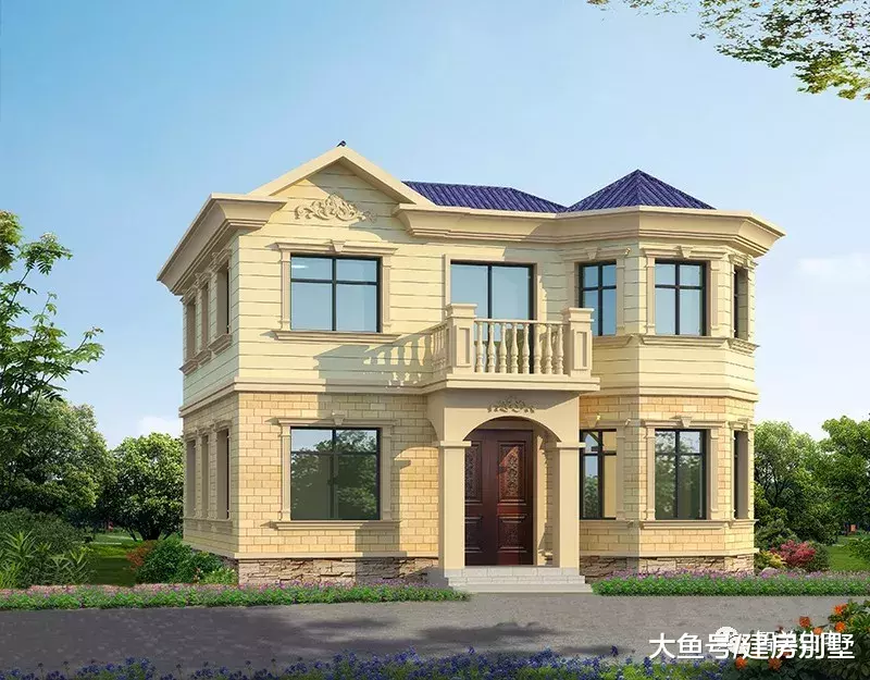 5栋主体造价在20-25万的两层别墅，各地农村这样建的人居多