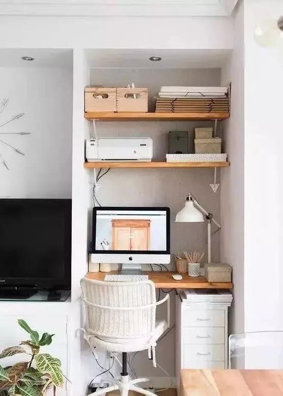 小空间想要独立书房？只要1㎡，迷你书房分分钟变出来