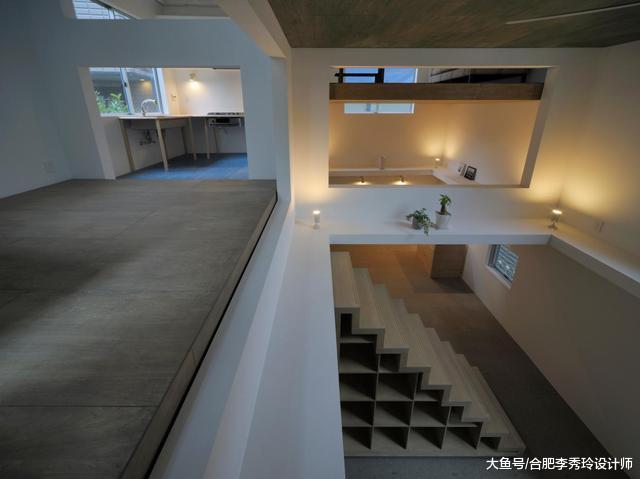170平4层小楼, 楼板打通家里空荡荡, 楼梯也不做, 上下楼全靠爬梯子!