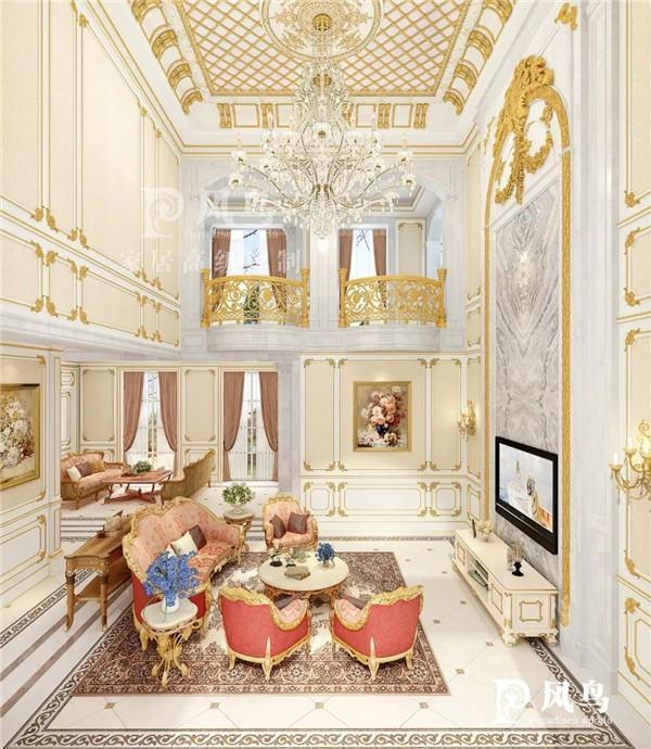 别墅挑高客厅装修案例欣赏