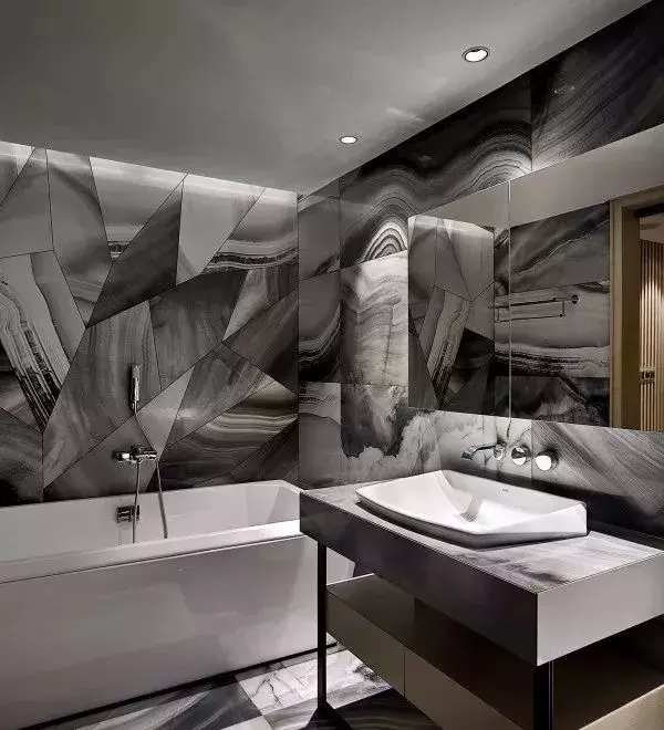 你见过这样的洗手台台盆吗? 看起来好像还挺漂亮的