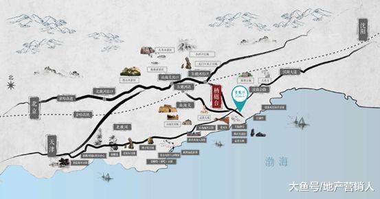 哪吒腾空一刻，海边的江南合院亮了！