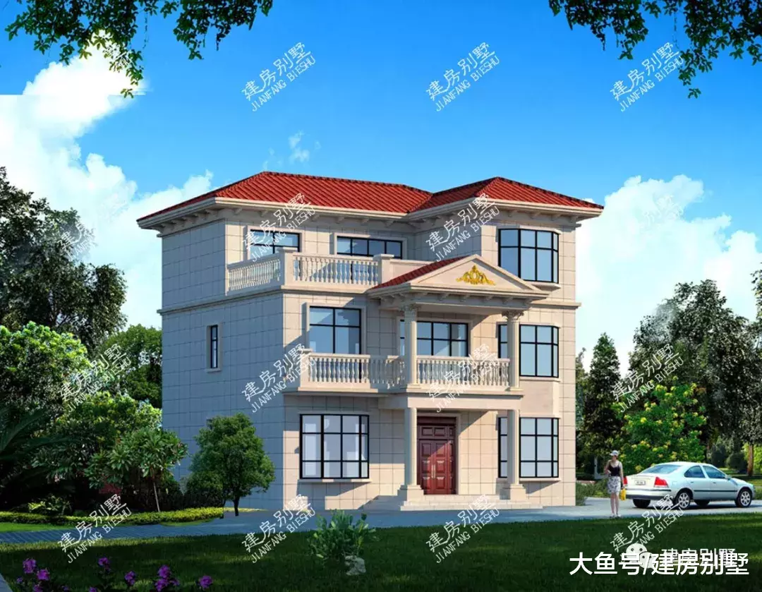 两栋让湖南人自豪的农村别墅，都配堂屋设计，主体35万左右