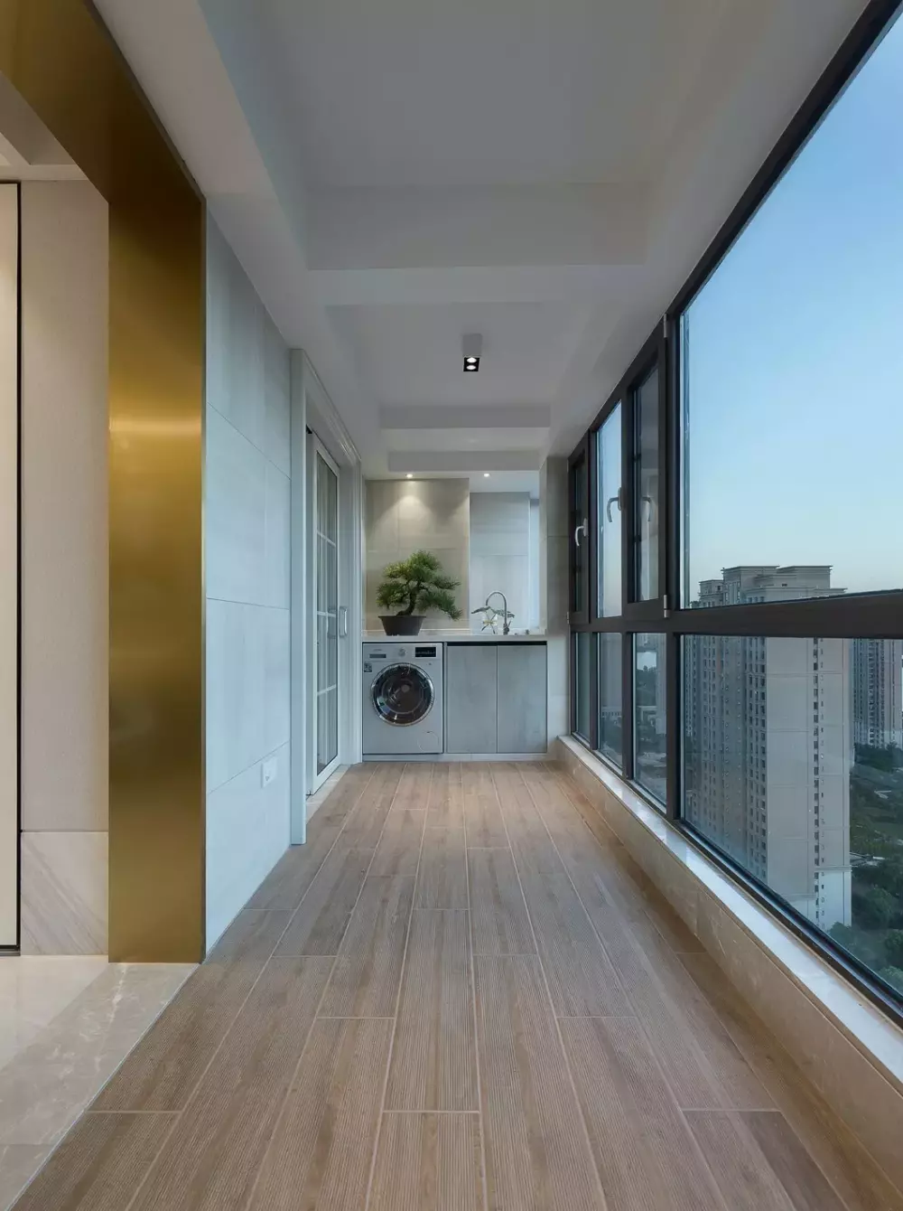 142m2简约现代样板, 质朴与轻奢