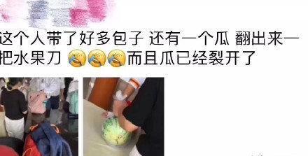 带海鲜进海底捞花74元吃大餐后有人带西瓜刀进迪士尼胆太肥成网红