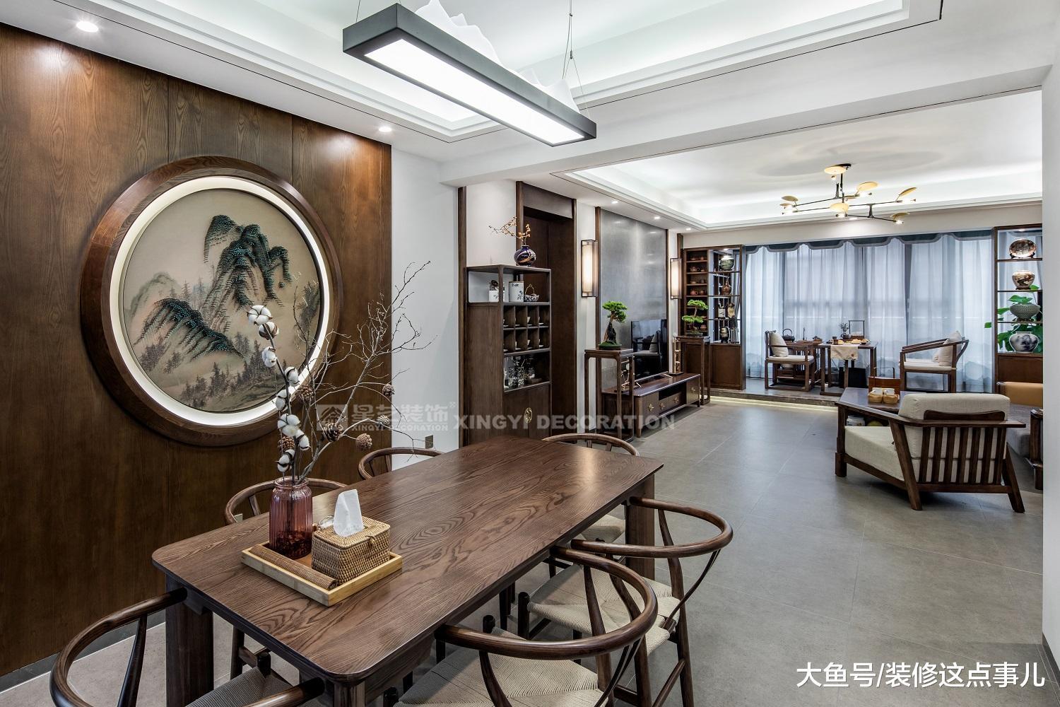 品茗靜思，享人生之樂意境之美，這套新中式風格獻給愛茶之人！