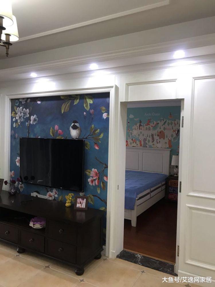 自己装修设计的小美式，效果出奇的漂亮，完工引得邻居争相参观