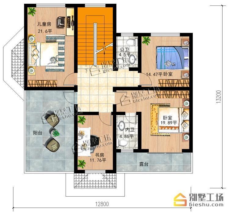 5款開間13m內農村熱門別墅圖紙，造價最低22萬