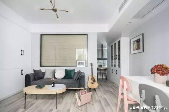 刚刚毕业跟老爸借钱买的房，装成北欧风效果还不错