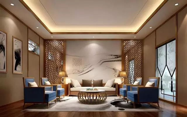 有一种客厅设计，叫新中式，让你仿佛进入到另一个世界！