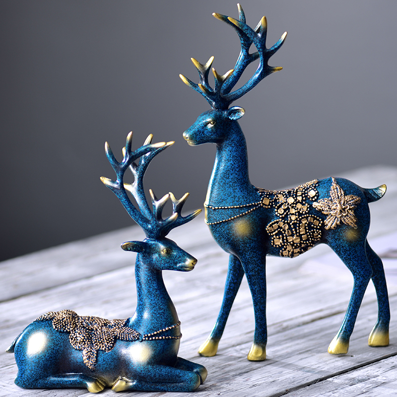 亲戚出去旅游，带回来这几样精美摆件，放在客厅，不吹！贼漂亮