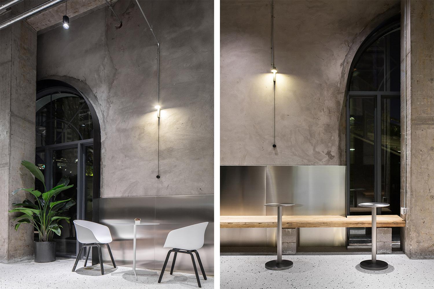 颜值高又美味的轻食餐厅，简单不失特色的设计打造独特的视觉体验！