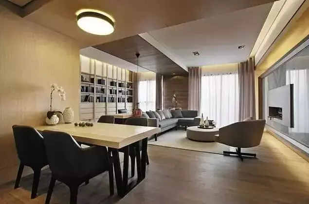 100平米现代简约新房, 这装修费值了!