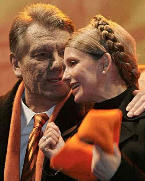 乌克兰前总统尤先科与季莫申科是什么关系? 内幕令人羞愧!