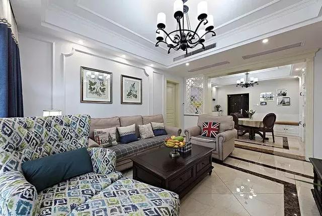 客餐厅地面铺砖，边线要怎么做才好看？