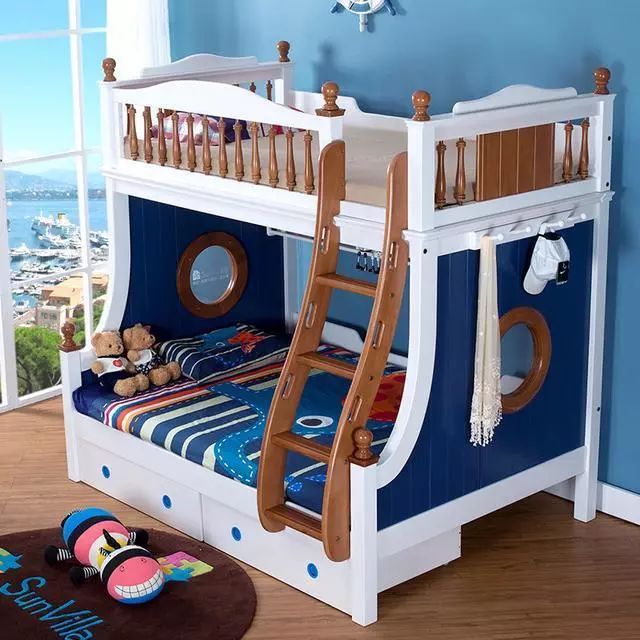 双人床已经过时了！现在流行“上下床”，第4款还是头一次见