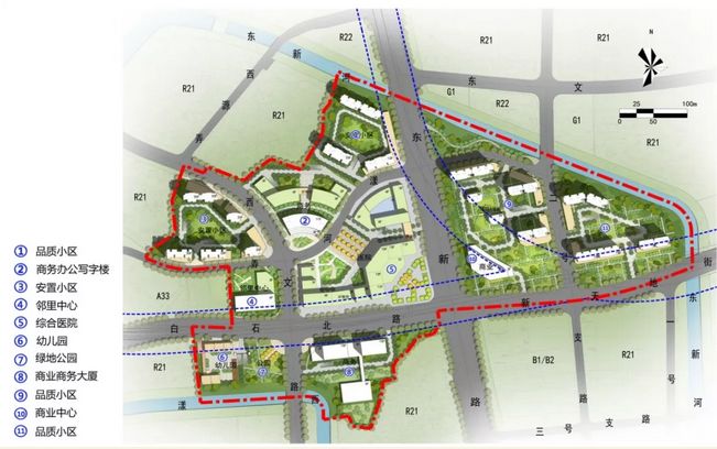 激动！武林新城最新规划出炉，未来将这样建....