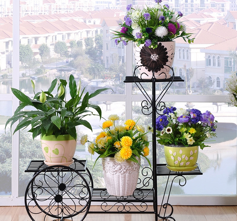 家里的绿萝逆天疯长，媳妇买了花架，一发朋友圈，邻居都来要链接